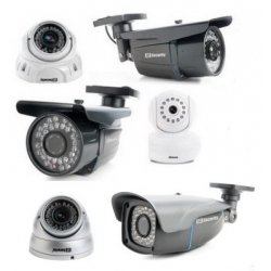 LC-Security (Kamery IP) koułkowe, tubowe, obrotowe